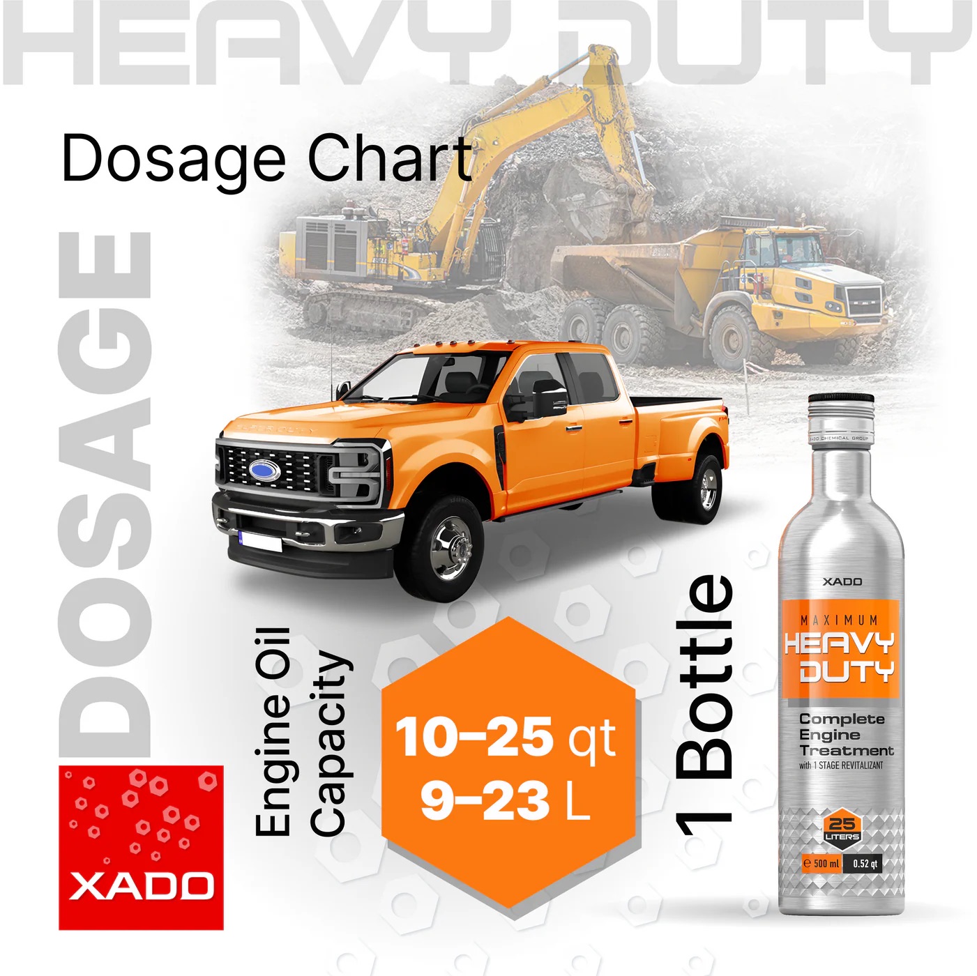 XADO 1 Stage Maximum Heavy Duty
